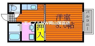 イーストリバー268　Ａの物件間取画像